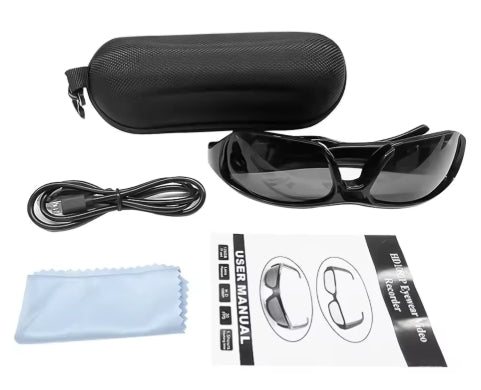 WEARABLE HD 1080P MINI GLASSES CAMERA